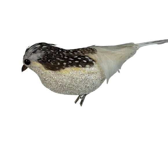 Vintage 2 Glass 1 foam Christmas Birds clip-On Bird - Lot Of 3- Nice Cond! - Picture 8 of 12